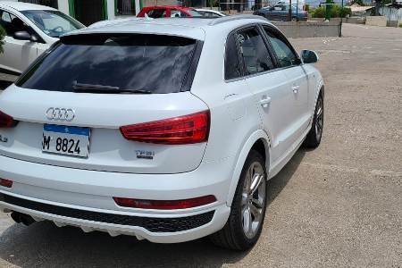 The back side of the Audi luxury 2024